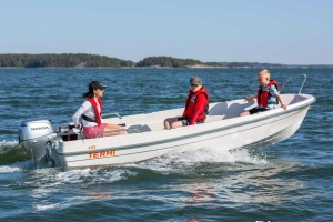 Łódź wędkarska, motorówka - TERHI 400