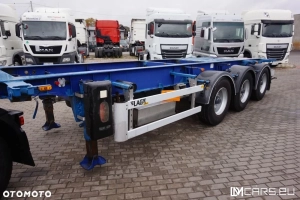 Lag 0-3-39 CD Naczepa Ciężarowa Przewóz Kontenerów Osie BPW