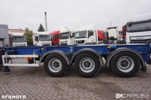 Lag 0-3-39 CD Naczepa Ciężarowa Przewóz Kontenerów Osie BPW