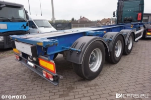 Lag 0-3-39 CD Naczepa Ciężarowa Przewóz Kontenerów Osie BPW