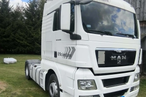 MAN TGX + naczepa Krone